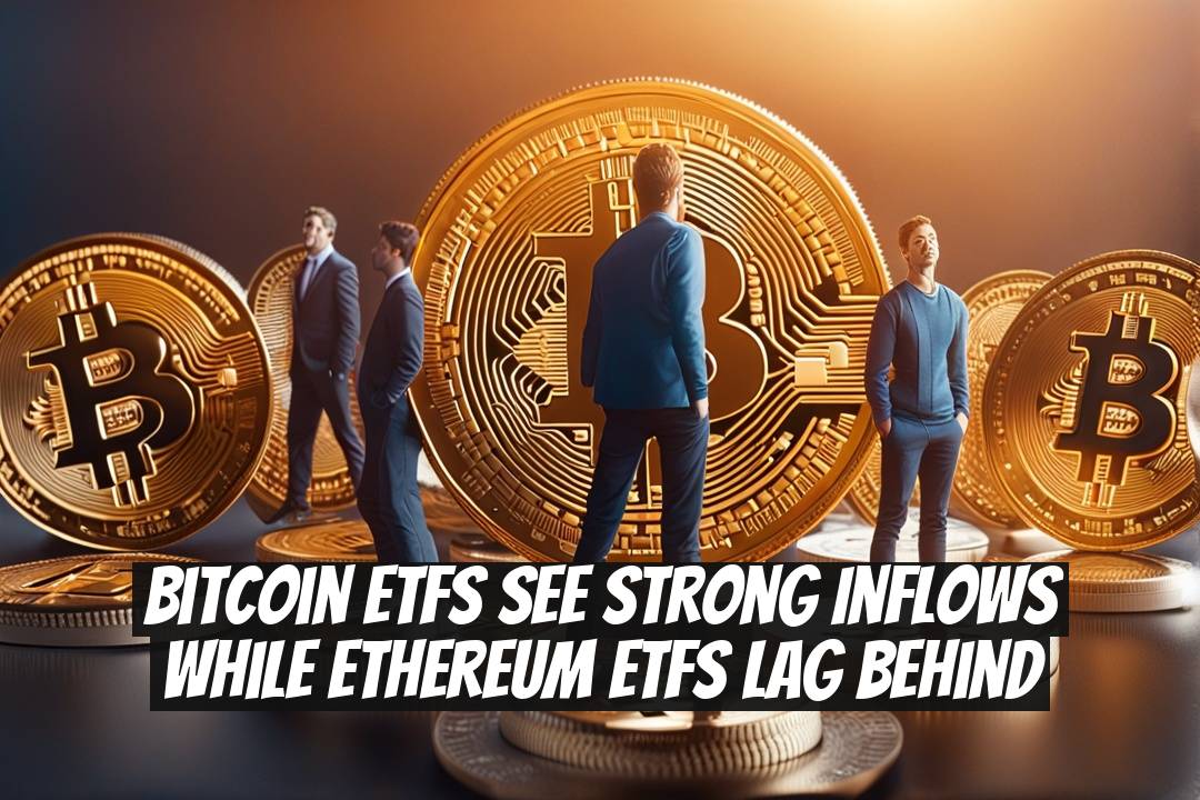Bitcoin ETFs See Strong Inflows While Ethereum ETFs Lag Behind