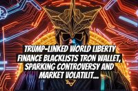 Trump-linked World Liberty Finance blacklists TRON wallet, sparking controversy and market volatility