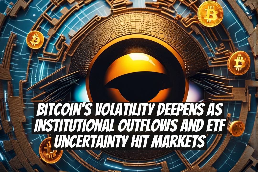 Bitcoin’s Volatility Deepens as Institutional Outflows and ETF Uncertainty Hit Markets