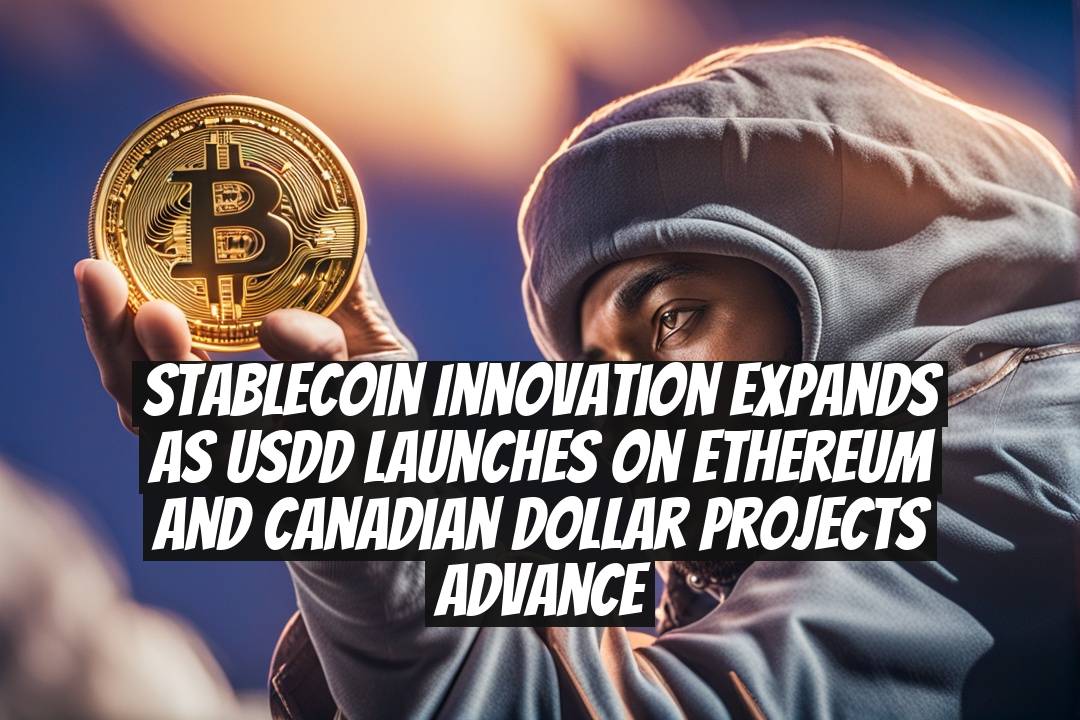 Stablecoin Innovation Expands as USDD Launches on Ethereum and Canadian Dollar Projects Advance