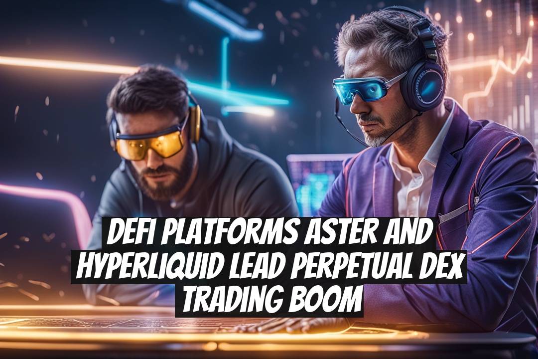 DeFi Platforms Aster and Hyperliquid Lead Perpetual DEX Trading Boom