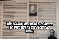 XRP, Solana, and HBAR ETFs Added to DTCC List as SEC Decisions Await