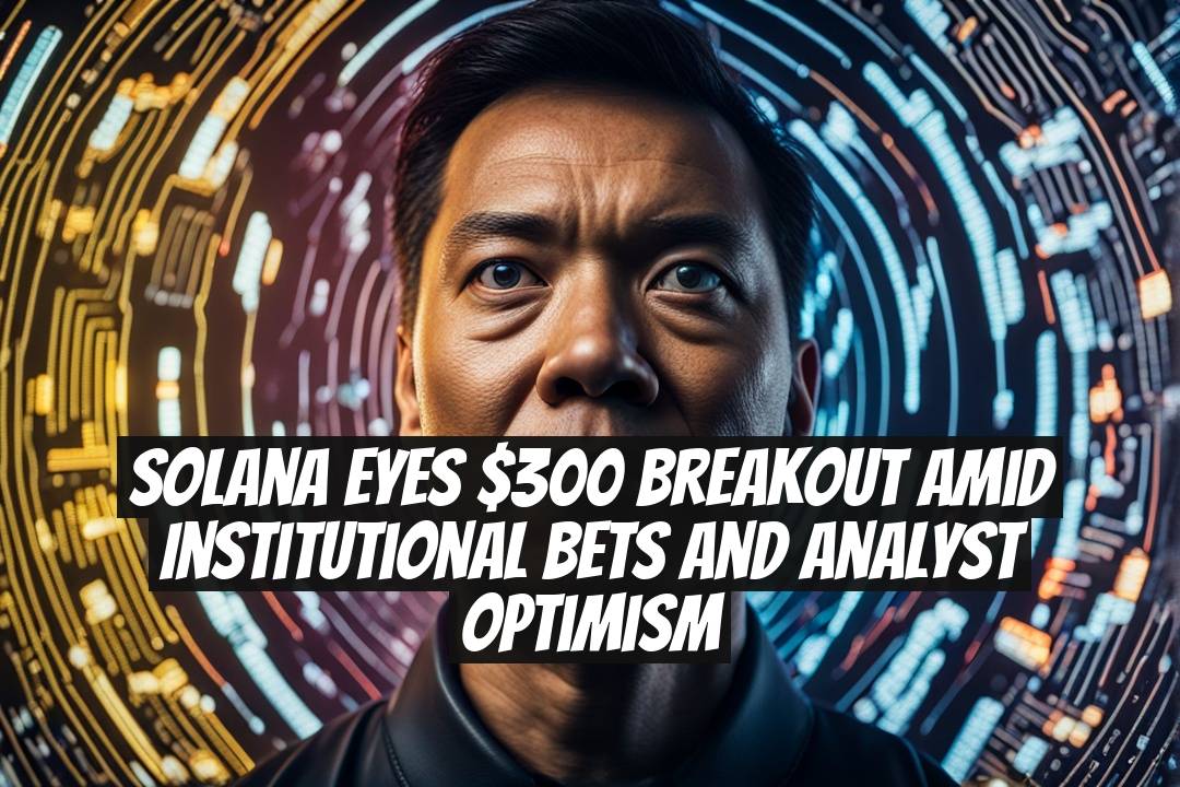 Solana Eyes $300 Breakout Amid Institutional Bets and Analyst Optimism