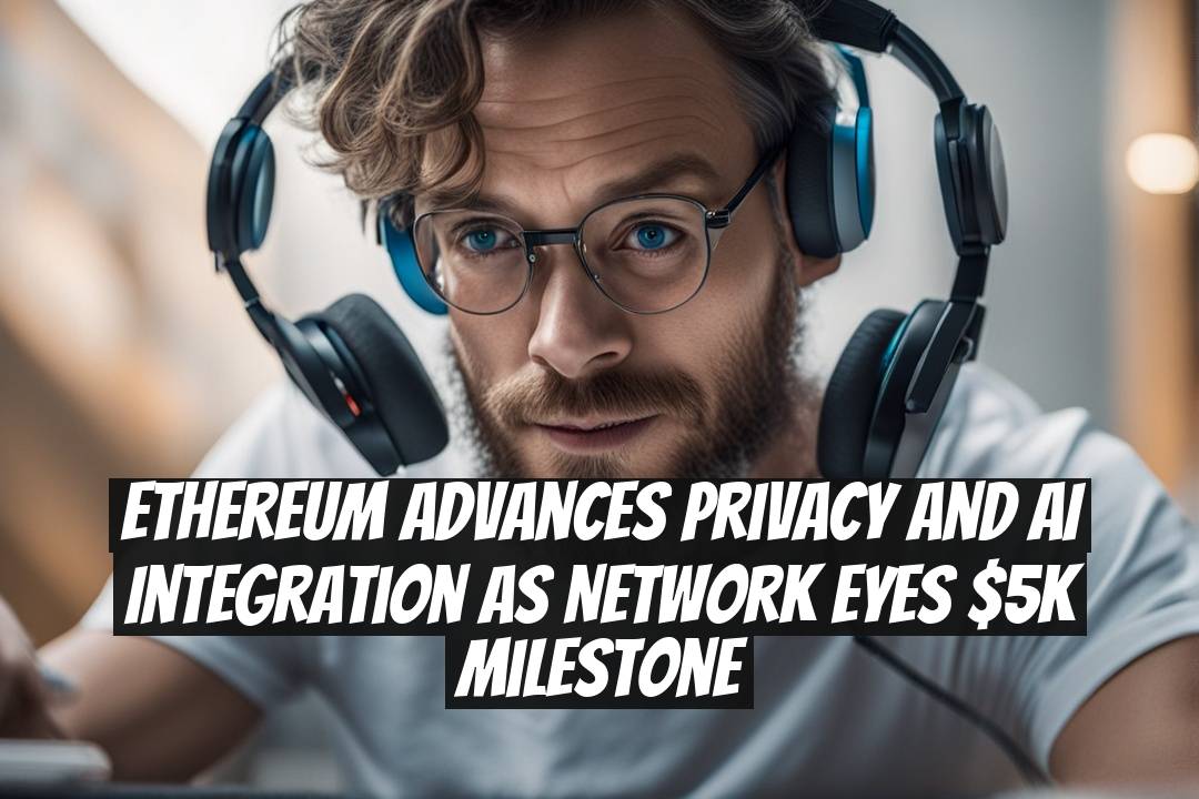Ethereum advances privacy and AI integration as network eyes $5K milestone