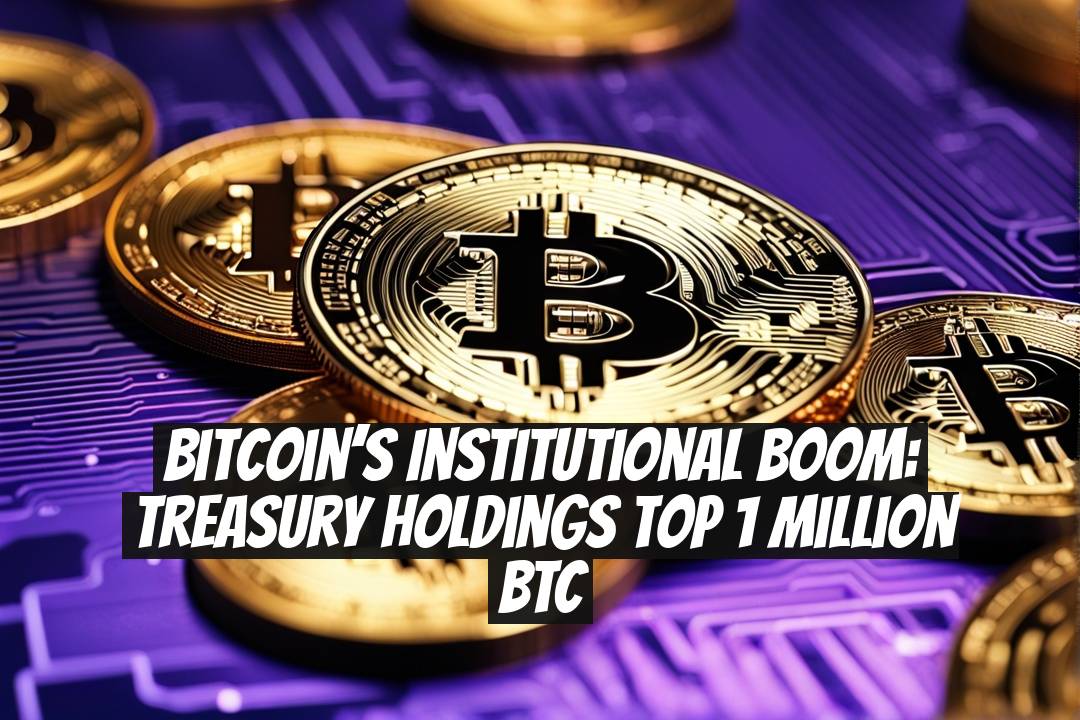 Bitcoin’s Institutional Boom: Treasury Holdings Top 1 Million BTC