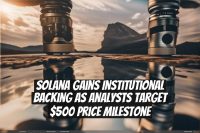 Solana Gains Institutional Backing as Analysts Target $500 Price Milestone