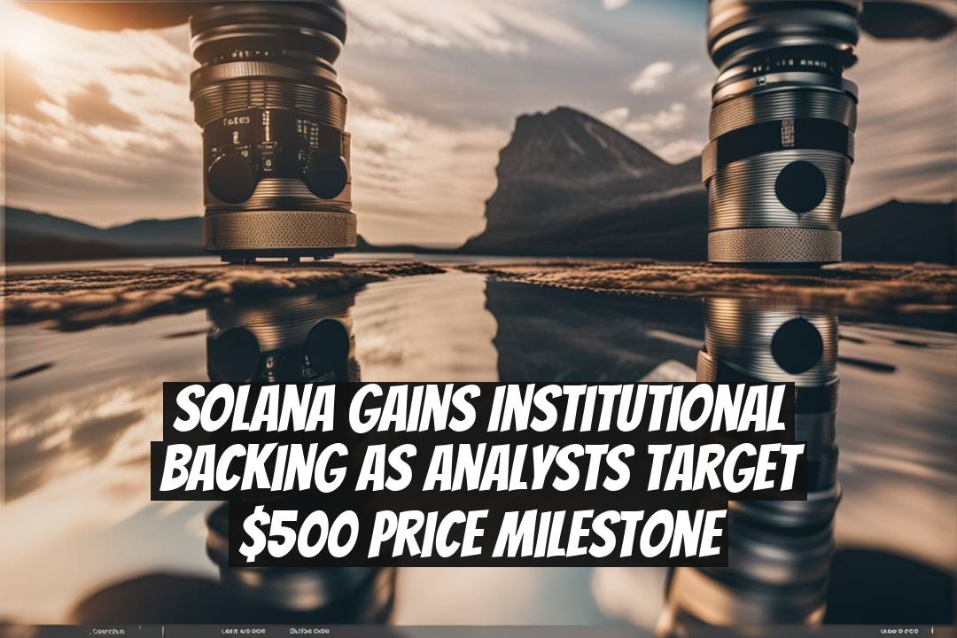 Solana Gains Institutional Backing as Analysts Target $500 Price Milestone
