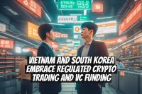 Vietnam and South Korea embrace regulated crypto trading and VC funding