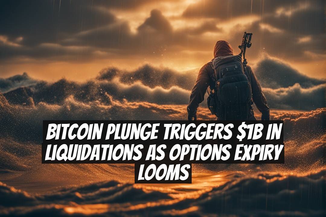 Bitcoin Plunge Triggers $1B in Liquidations as Options Expiry Looms