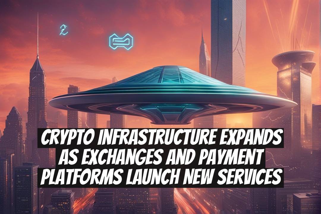 Crypto Infrastructure Expands as Exchanges and Payment Platforms Launch New Services
