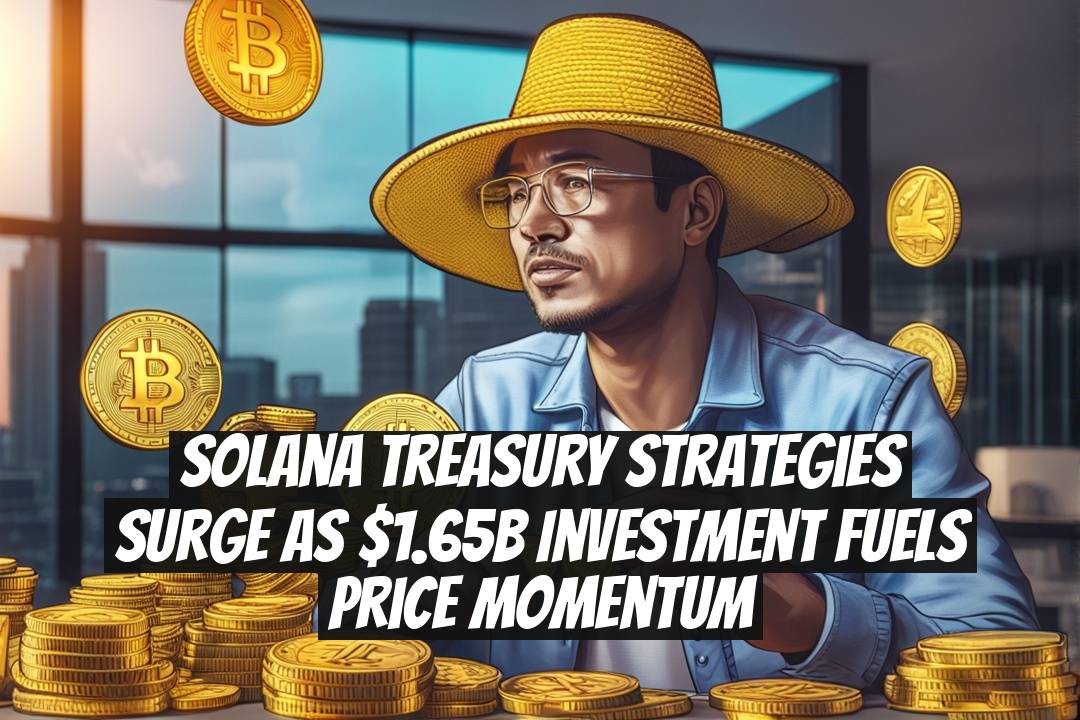 Solana Treasury Strategies Surge as $1.65B Investment Fuels Price Momentum