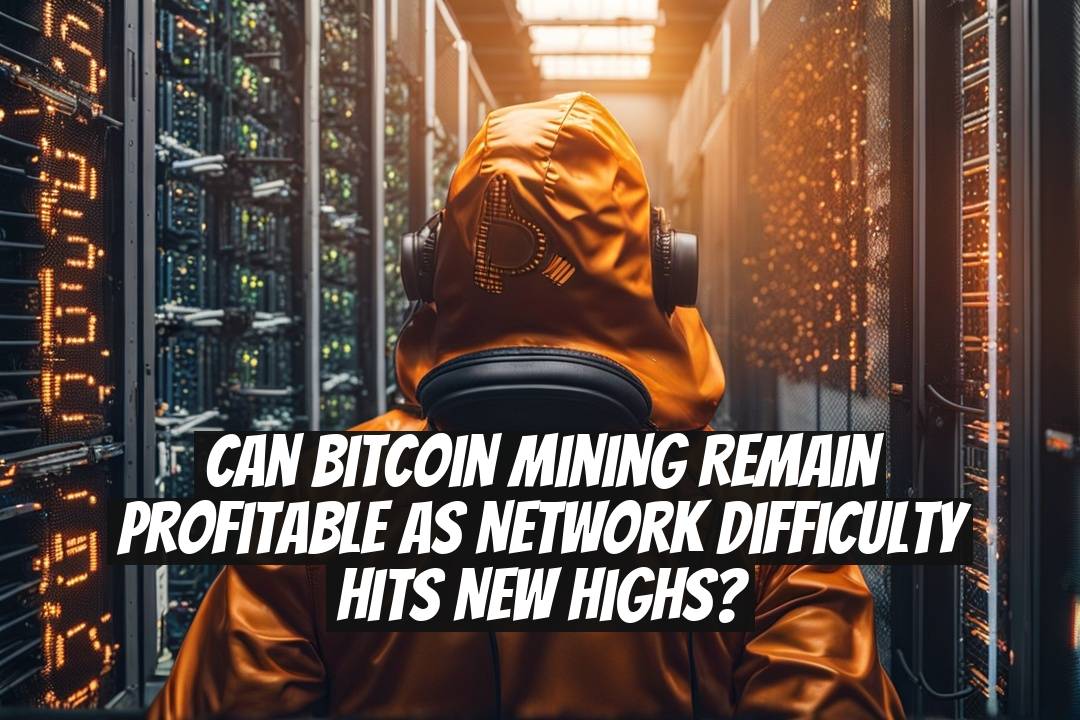Can Bitcoin Mining Remain Profitable as Network Difficulty Hits New Highs?