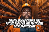 Bitcoin mining revenue hits record highs as new platforms drive profitability