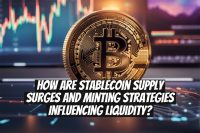 How Are Stablecoin Supply Surges and Minting Strategies Influencing Liquidity?