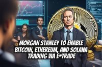 Morgan Stanley to Enable Bitcoin, Ethereum, and Solana Trading via E*Trade