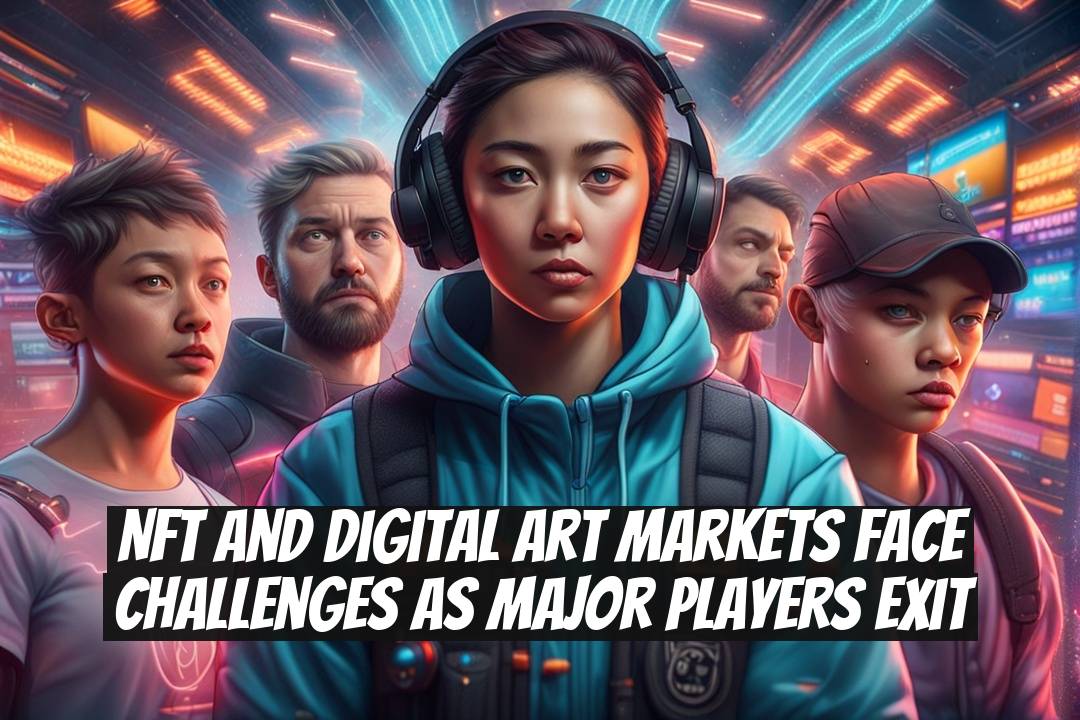 NFT and digital art markets face challenges as major players exit