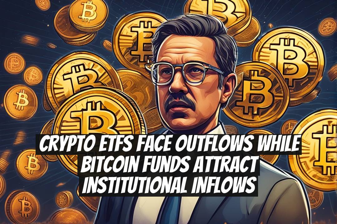 Crypto ETFs Face Outflows While Bitcoin Funds Attract Institutional Inflows