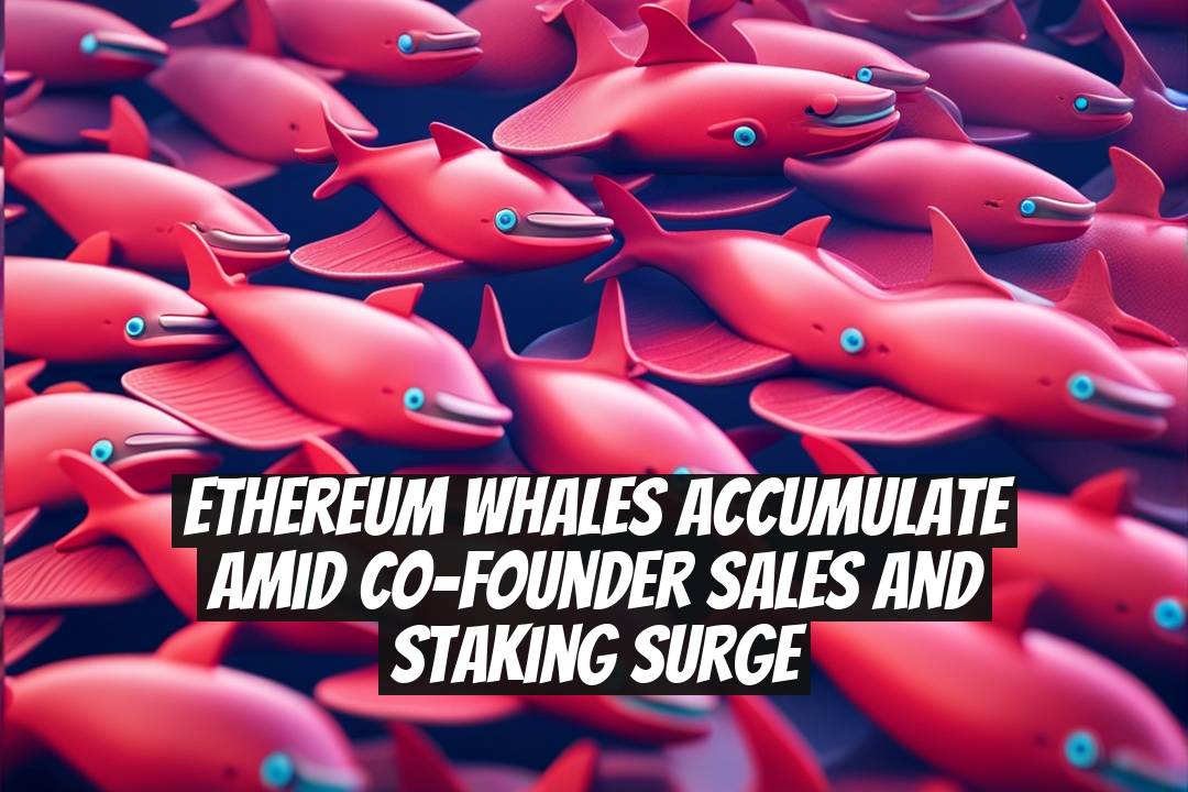 Ethereum Whales Accumulate Amid Co-Founder Sales and Staking Surge