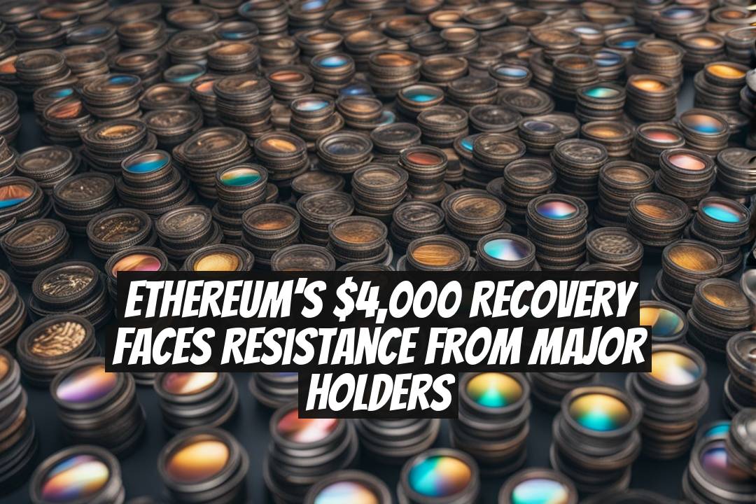 Ethereum’s $4,000 recovery faces resistance from major holders