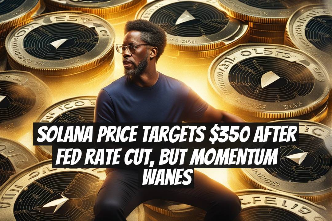 Solana price targets $350 after Fed rate cut, but momentum wanes