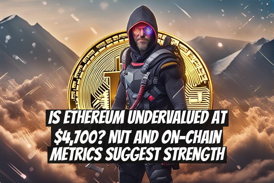Is Ethereum Undervalued at $4,700? NVT and On-Chain Metrics Suggest Strength