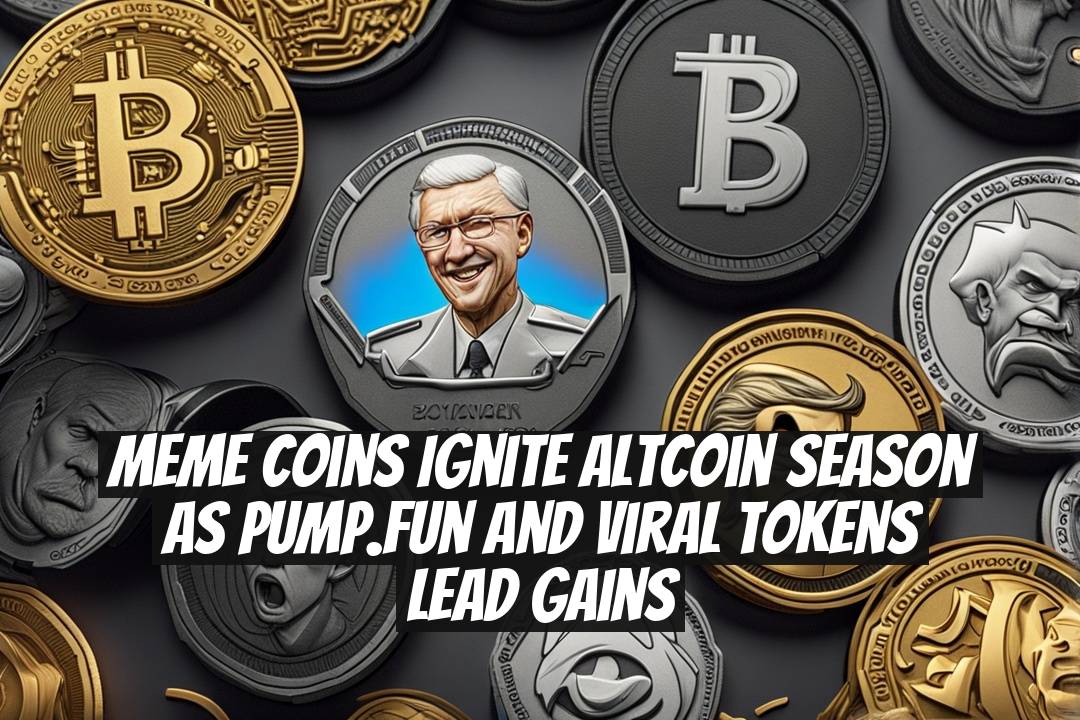Meme Coins Ignite Altcoin Season as Pump.fun and Viral Tokens Lead Gains
