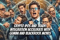 Crypto IPOs and TradFi integration accelerate with Gemini and BlackRock moves