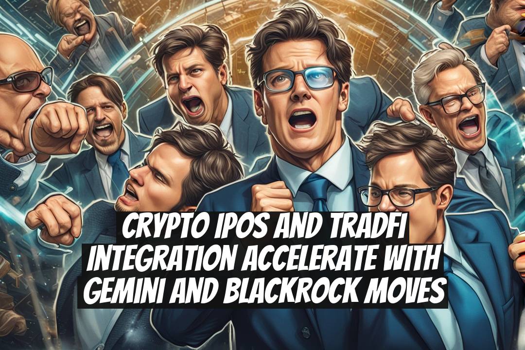 Crypto IPOs and TradFi integration accelerate with Gemini and BlackRock moves
