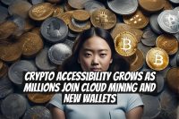 Crypto Accessibility Grows as Millions Join Cloud Mining and New Wallets