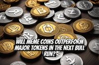 Will meme coins outperform major tokens in the next bull run?