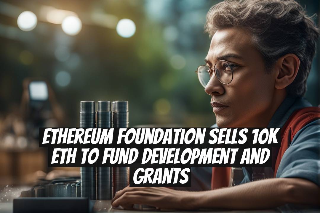 Ethereum Foundation Sells 10K ETH to Fund Development and Grants