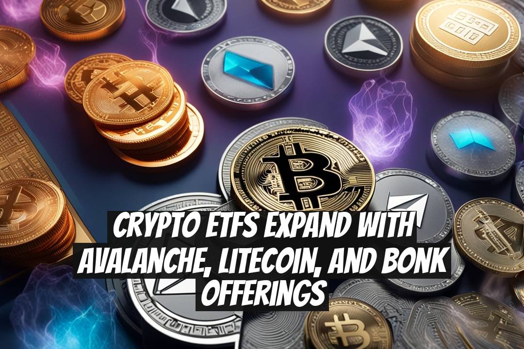 Crypto ETFs Expand With Avalanche, Litecoin, and Bonk Offerings