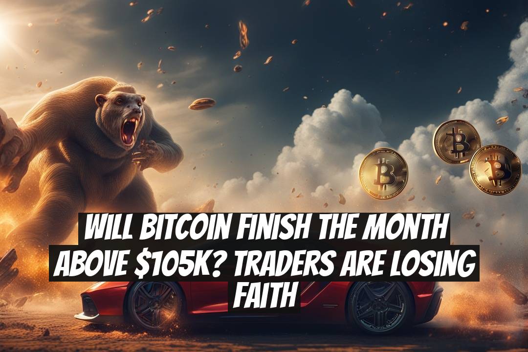 Will Bitcoin Finish the Month Above $105K? Traders Are Losing Faith