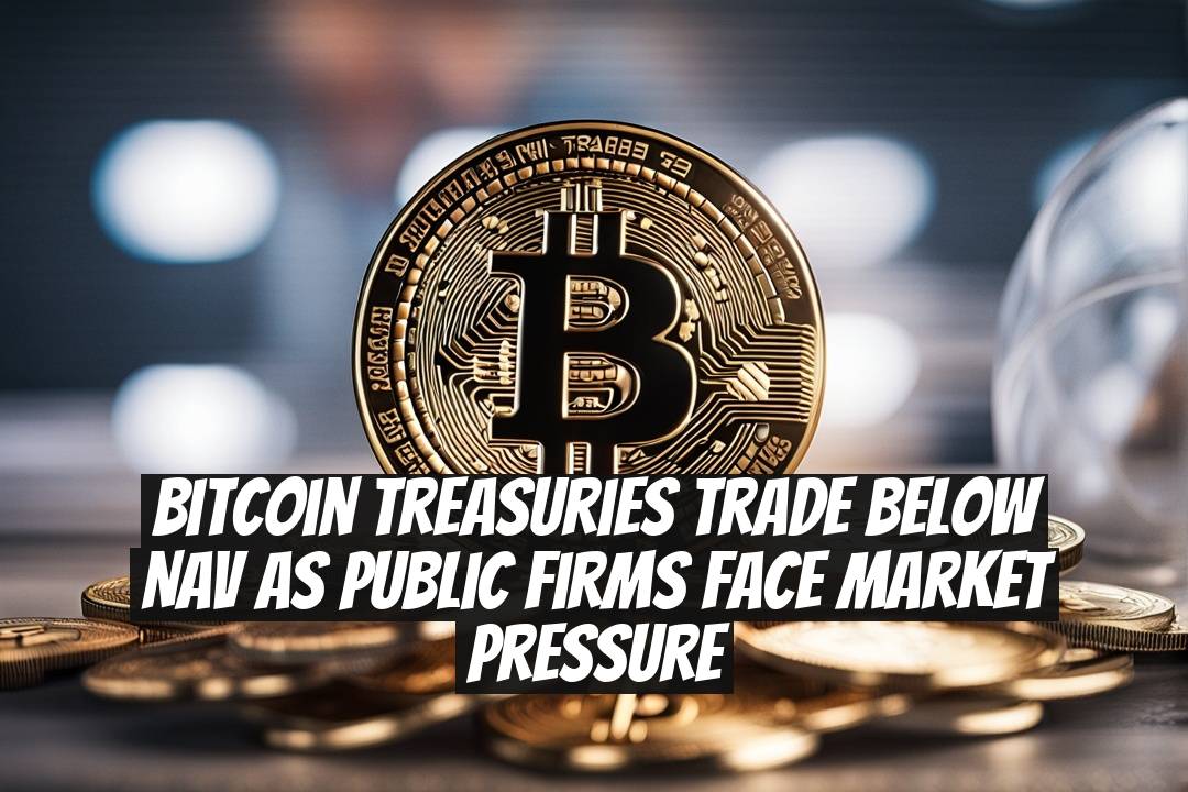 Bitcoin Treasuries Trade Below NAV as Public Firms Face Market Pressure
