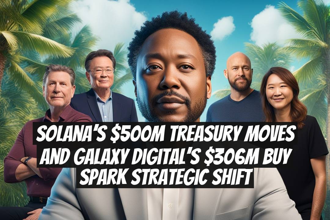 Solana’s $500M Treasury Moves and Galaxy Digital’s $306M Buy Spark Strategic Shift
