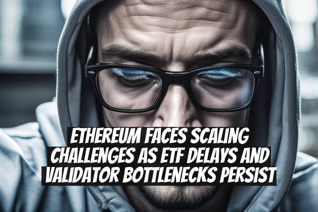 Ethereum Faces Scaling Challenges as ETF Delays and Validator Bottlenecks Persist