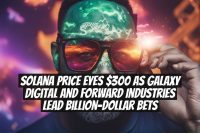 Solana Price Eyes $300 as Galaxy Digital and Forward Industries Lead Billion-Dollar Bets