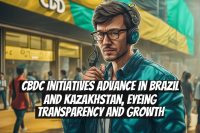 CBDC Initiatives Advance in Brazil and Kazakhstan, Eyeing Transparency and Growth