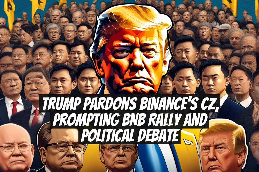 Trump Pardons Binance’s CZ, Prompting BNB Rally and Political Debate