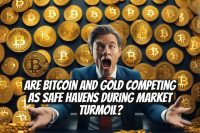Are Bitcoin and Gold Competing as Safe Havens During Market Turmoil?