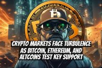 Crypto markets face turbulence as Bitcoin, Ethereum, and altcoins test key support
