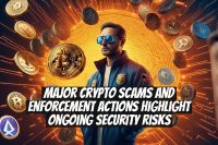 Major Crypto Scams and Enforcement Actions Highlight Ongoing Security Risks