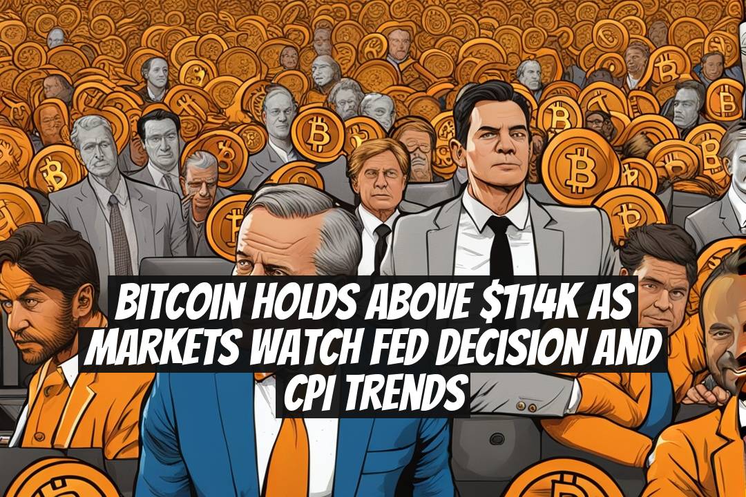 Bitcoin Holds Above $114K as Markets Watch Fed Decision and CPI Trends