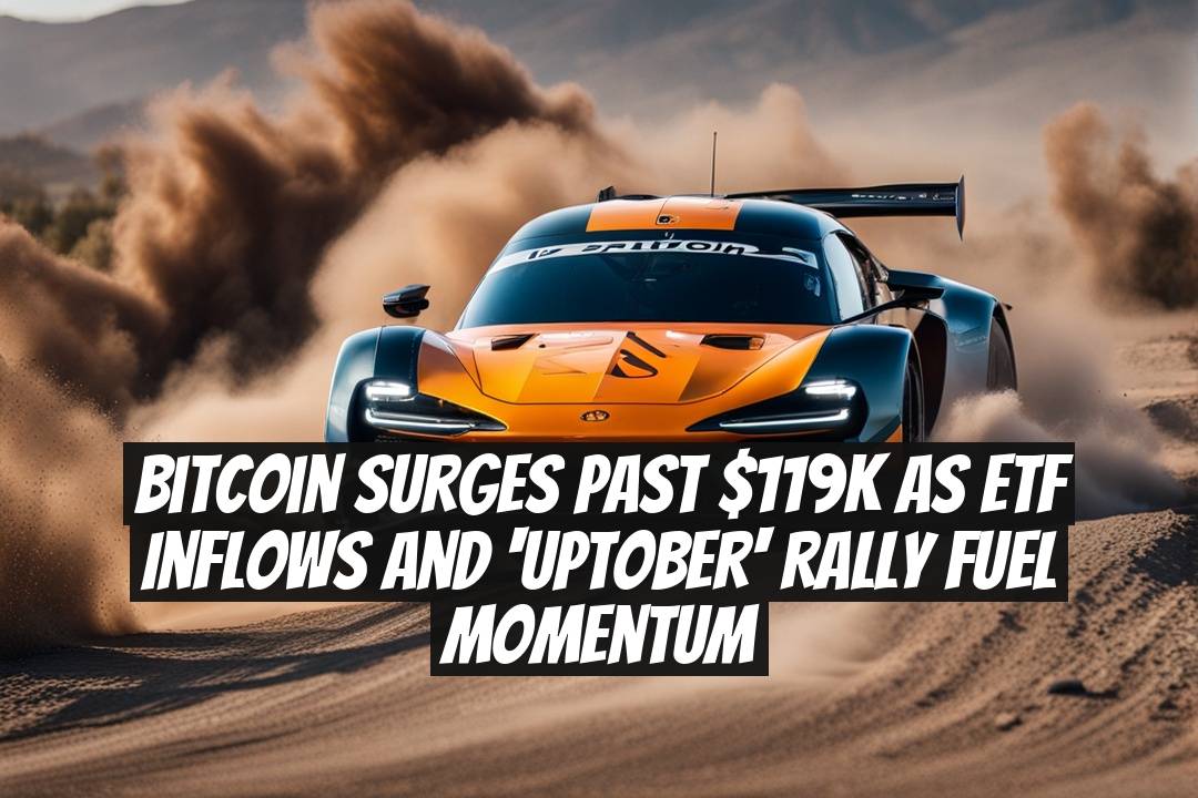 Bitcoin surges past $119K as ETF inflows and 'Uptober' rally fuel momentum