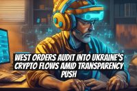 West Orders Audit into Ukraine’s Crypto Flows Amid Transparency Push