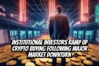 Institutional investors ramp up crypto buying following major market downturn