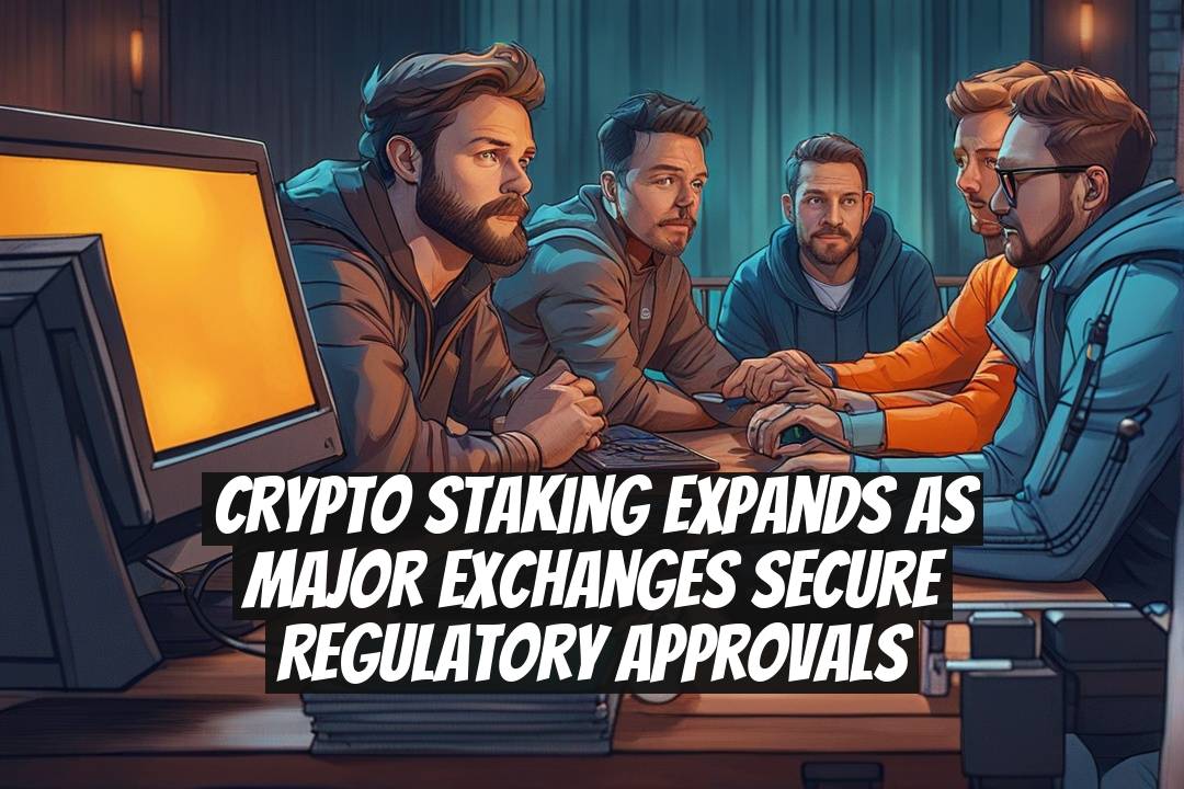 Crypto Staking Expands as Major Exchanges Secure Regulatory Approvals