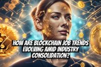 How are blockchain job trends evolving amid industry consolidation?