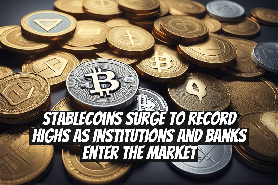 Stablecoins surge to record highs as institutions and banks enter the market
