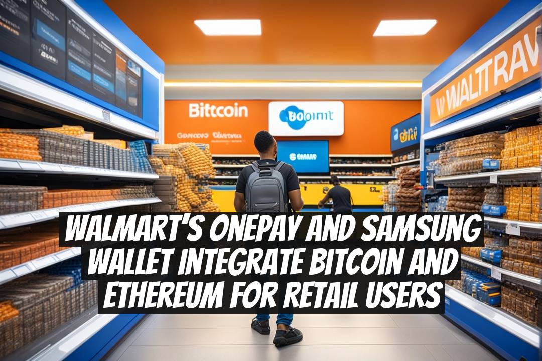 Walmart’s OnePay and Samsung Wallet Integrate Bitcoin and Ethereum for Retail Users
